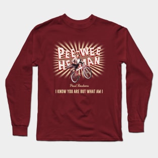 Pee Wee Herman Long Sleeve T-Shirt